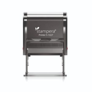 Stampera S-1027 rectangular self-inking stamp handle 10 x 27 mm