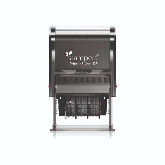Stampera S-2441DF rectangular self-inking stamp handle 24 x 41 mm