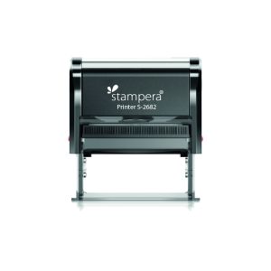 Stampera S-2682 rectangular self-inking stamp handle 26 x 82 mm