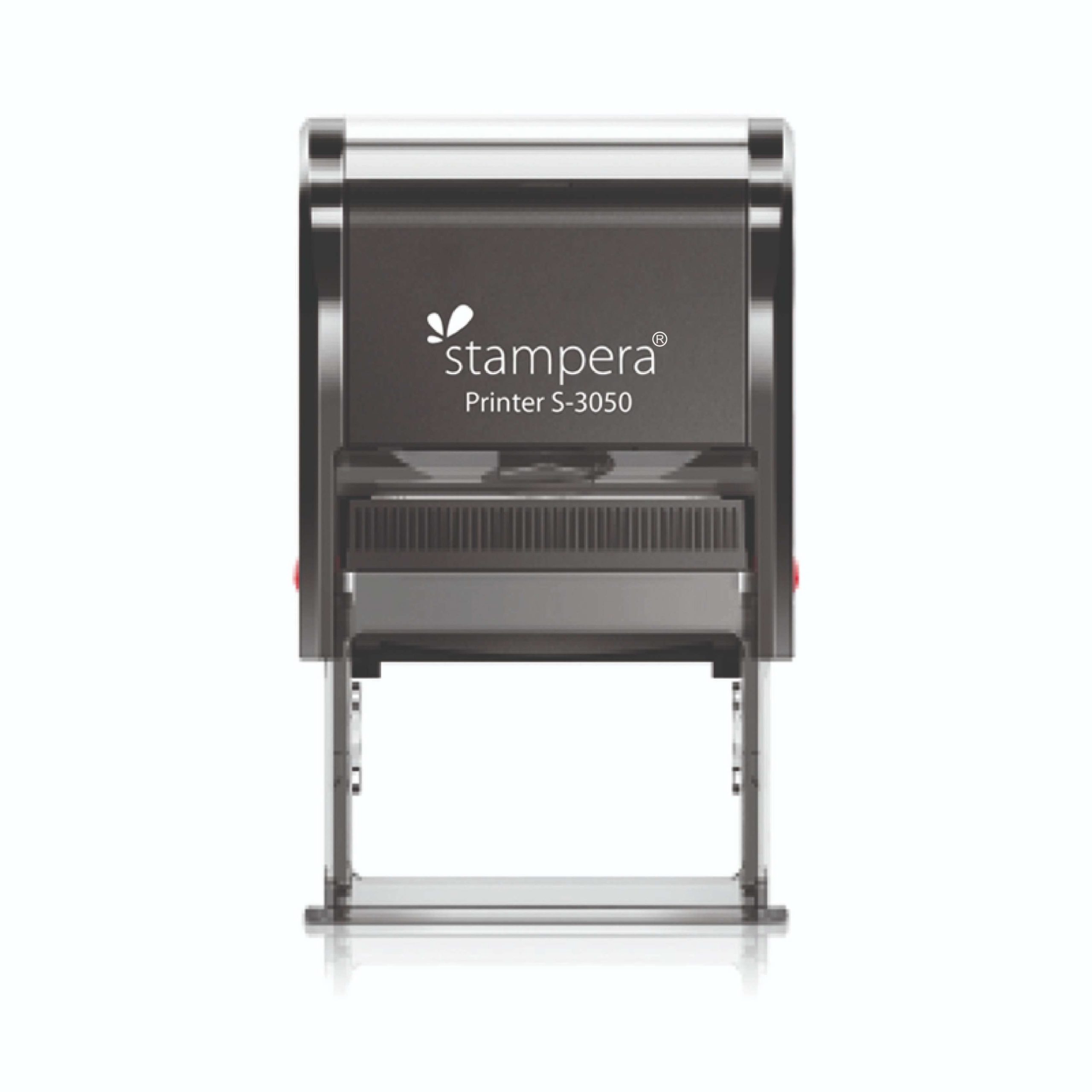 Stampera S-3050 rectangular self-inking stamp handle 30 x 50 mm