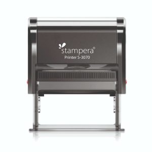 Stampera S-3070 rectangular self-inking stamp handle 30 x 70 mm