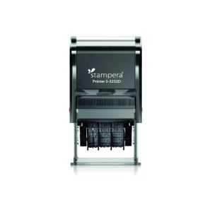 Stampera S-3232D square self-inking stamp handle 32 x 32 mm