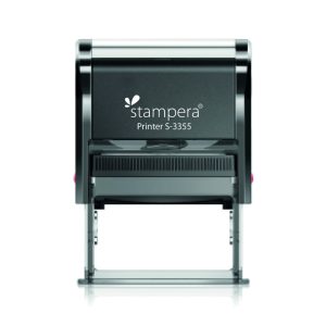 Stampera S-3355 rectangular self-inking stamp handle 33 x 55 mm