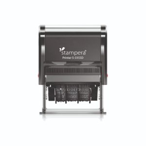Stampera S-3355D rectangular self-inking stamp handle 33 x 55 mm
