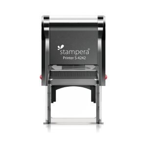 Stampera S-4242 square self-inking stamp handle 42 x 42 mm