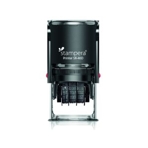 Stampera SR-40D round self-inking stamp handle 40 mm