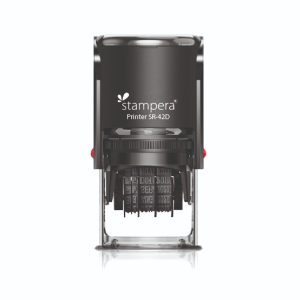 Stampera SR-42D round self-inking stamp handle 42 mm